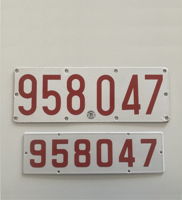 Plaques 958'047 - € 145.00